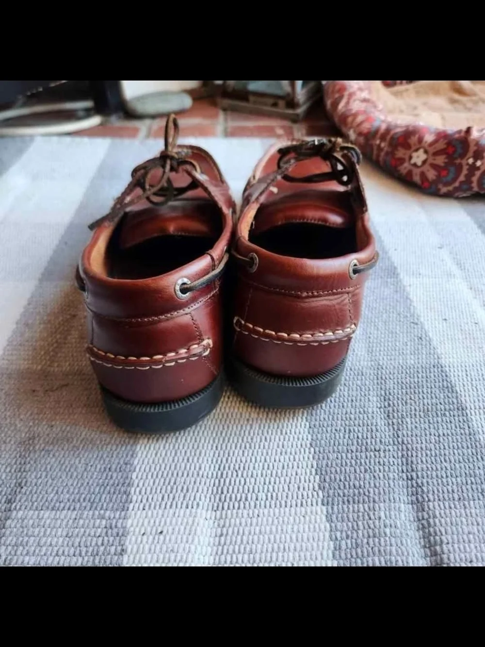 Dockers Castaway Men's Brown Leather Boat Shoes